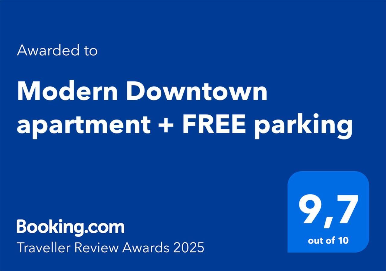 Modern Downtown + Free Parking לריסה